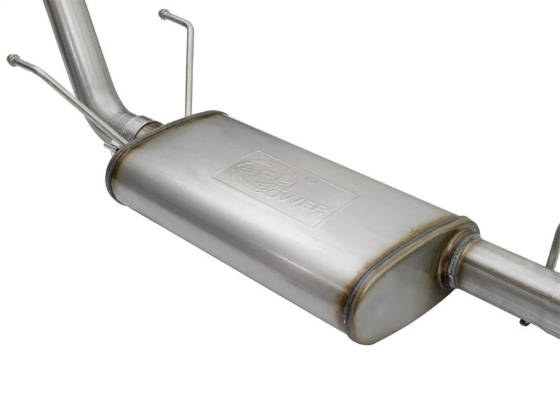 aFe MACH Force XP Cat-Back Stainless Steel Exhaust System with Polished Tip - Boost Your 2005 - 2012 Toyota Tacoma L4 - 2.7L!