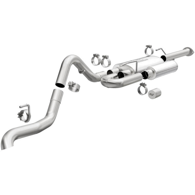 MagnaFlow Stainless Overland Cat-Back Exhaust for 2016 - 2023 Toyota Tacoma: Unleash Performance!
