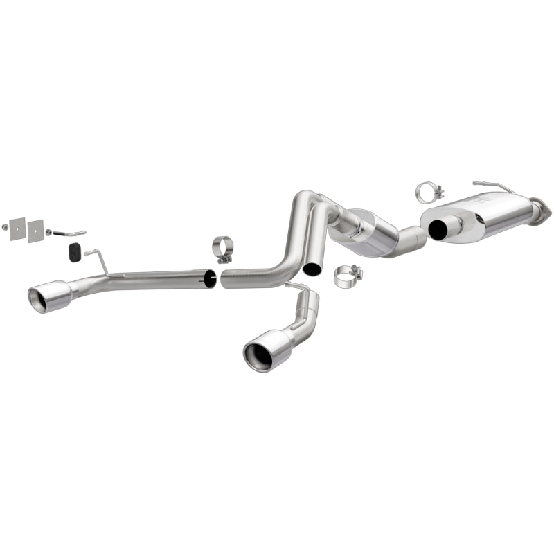 MagnaFlow Cat-Back Exhaust System for 2007 - 2008 GM Hummer H2 with Dual Split Rear Exit