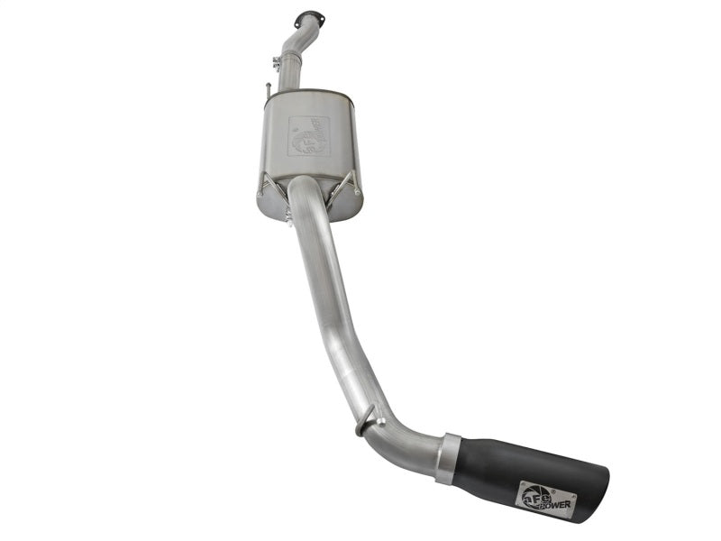 aFe MACHForce XP Cat-Back Stainless Steel Exhaust with Black Tips for 2016-2023 Toyota Tacoma V6-3.5L