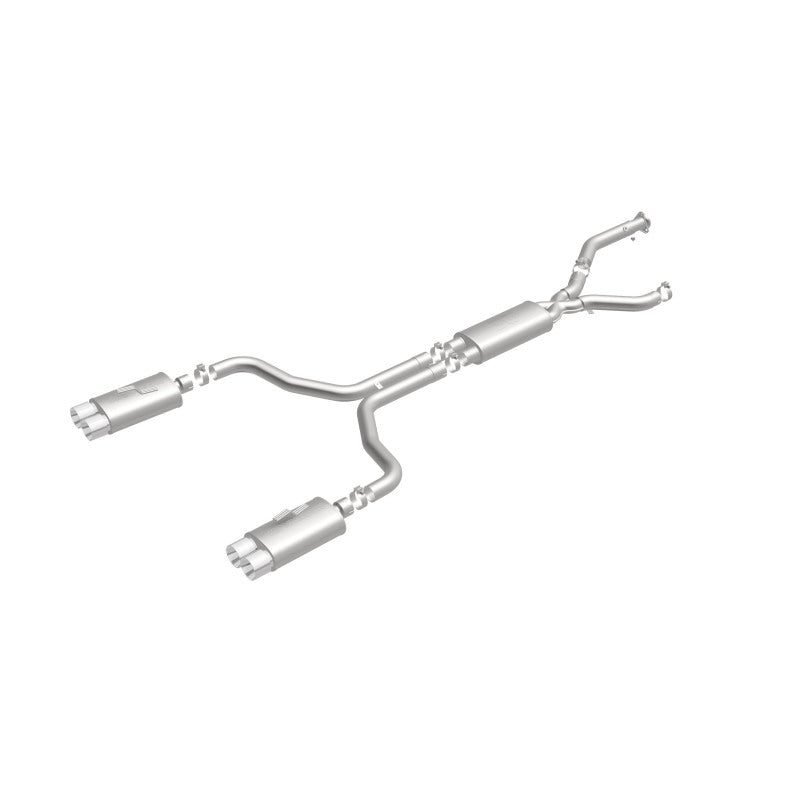 MagnaFlow 1992 - 1996 Chevy Corvette 350 Street Series Cat - Back Performance Exhaust System