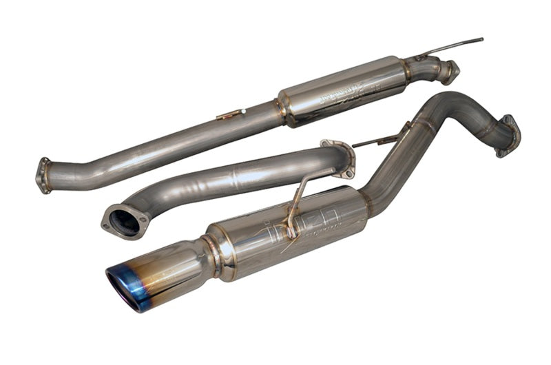 Injen's Premium 14 - 19 Ford Fiesta ST 1.6L Turbo 4Cyl 3in Cat - Back Stainless Steel Exhaust with Burnt SS Tip