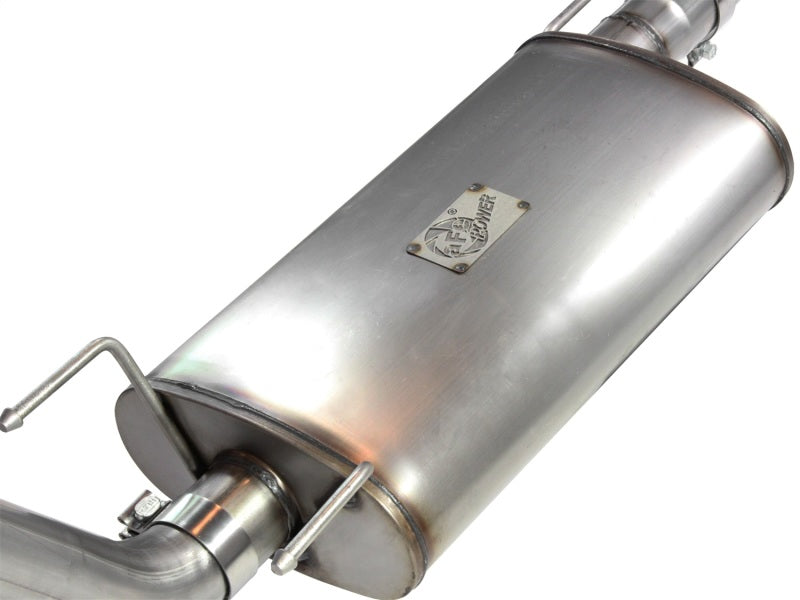 aFe MACH Force XP 3in Cat-Back Stainless Steel Exhaust with Polished Tip - Boost Your 2013 - 2015 Toyota Tacoma 4.0L!