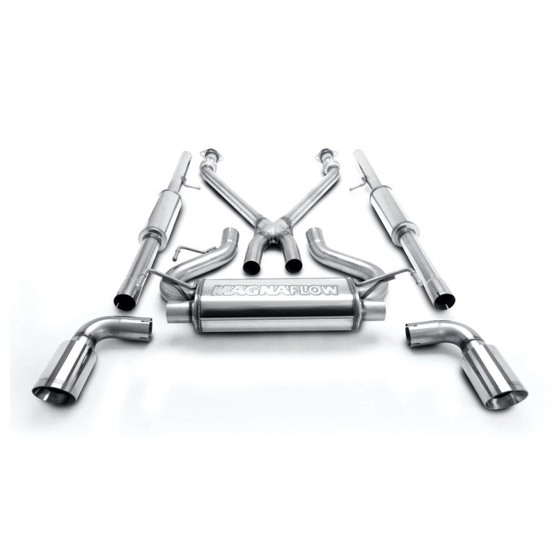 MagnaFlow Cat-Back Exhaust System for 2008 - 2015 INFINITI G37/Q60 (COUPE ONLY)
