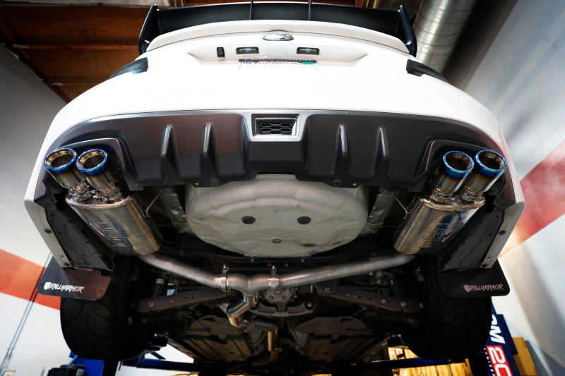 Injen's Stunning 15 - 20 Subaru STI Cat Back Exhaust with Quad Titanium Tips