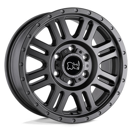 Black Rhino YELLOWSTONE 16X8 Matte Gunmetal Wheels - Stunning and Durable!