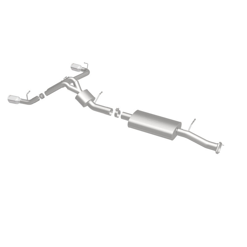 MagnaFlow Cat-Back Exhaust System for 2007 - 2008 GM Hummer H2 with Dual Split Rear Exit