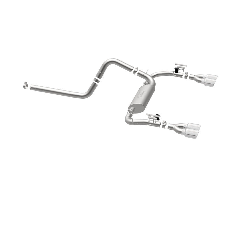 MagnaFlow Street Series Cat-Back Exhaust: 1998 - 2002 GM F - body with Quad Tips