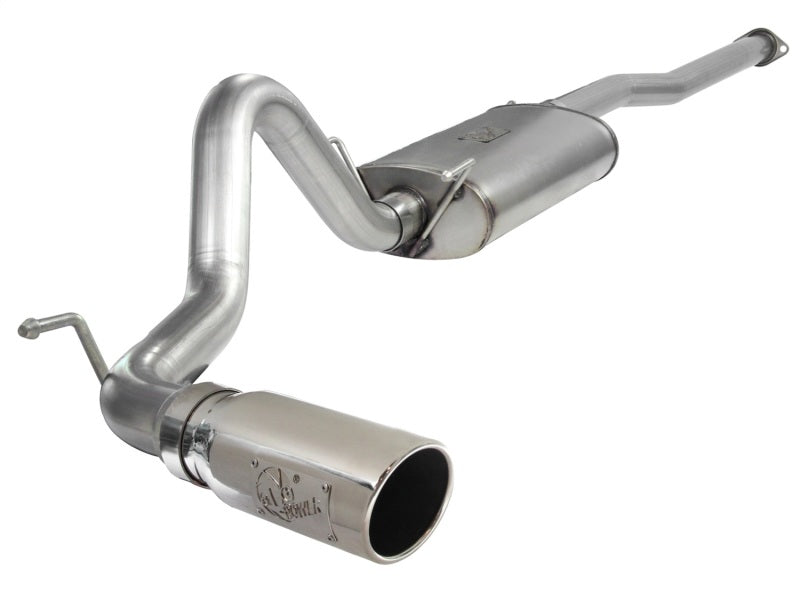 aFe MACH Force XP 3in Cat-Back Stainless Steel Exhaust with Polished Tip - Boost Your 2013 - 2015 Toyota Tacoma 4.0L!