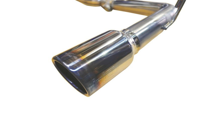 Injen 2016 - 2021 Honda Civic 1.5L Turbo Sedan: 63mm SS Cat - Back Exhaust with Dual Burnt Titanium Tips