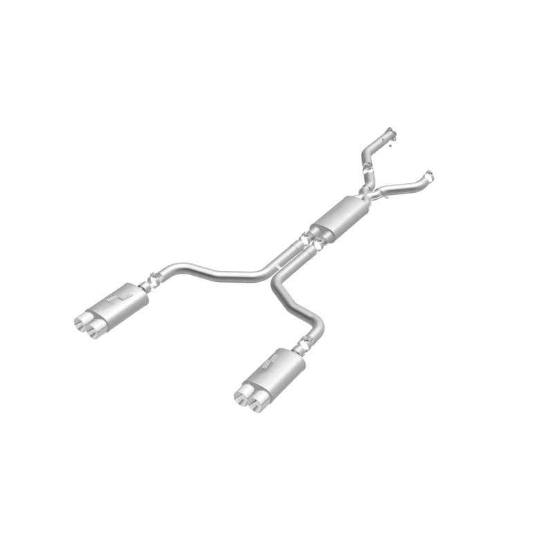 MagnaFlow 1992 - 1996 Chevy Corvette 350 Street Series Cat - Back Performance Exhaust System
