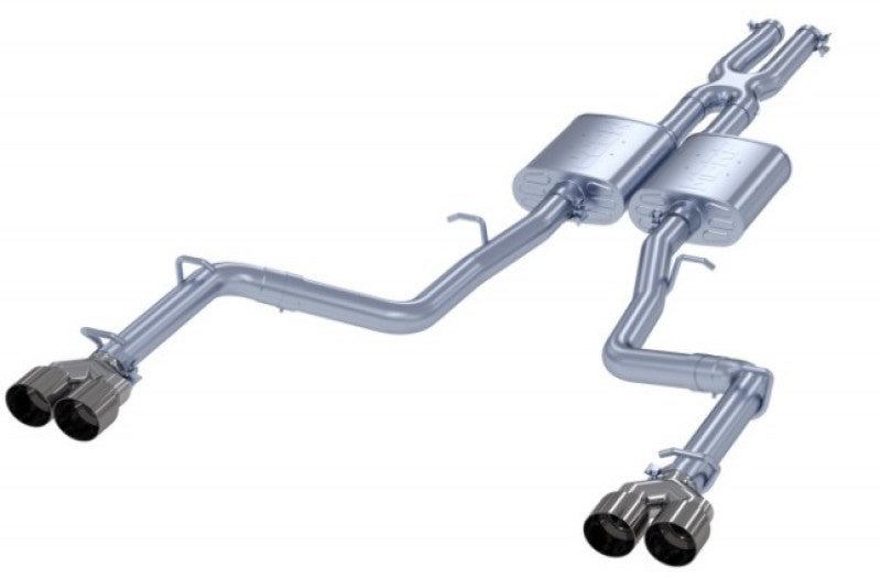 MBRP Armor Lite 15 - 21 Dodge Challenger 3.6L Aluminized Cat - back Exhaust: Power & Sound Upgrade