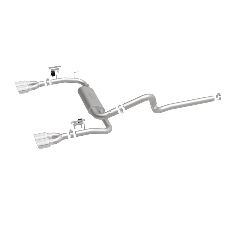 MagnaFlow Street Series Cat-Back Exhaust: 1998 - 2002 GM F - body with Quad Tips