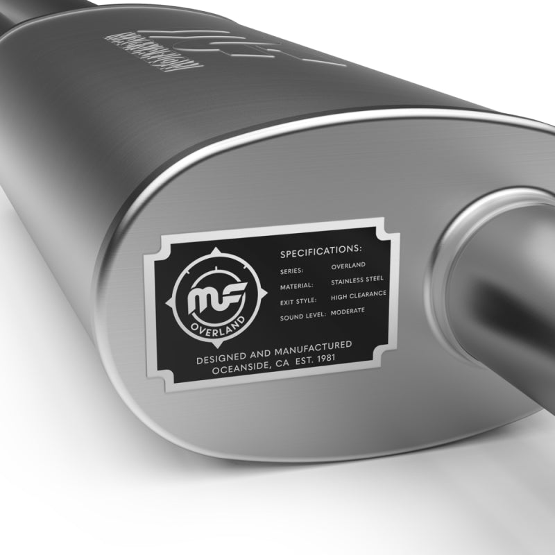 MagnaFlow 2021-2024 Ford Bronco Overland Series Cat-Back Exhaust: Unleash Your Off-Road Beast!