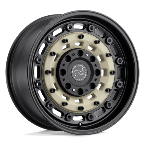 Black Rhino ARSENAL Wheels - 16X8 5X160 ET38 65.07 Sand On Black, Stunning and Durable!