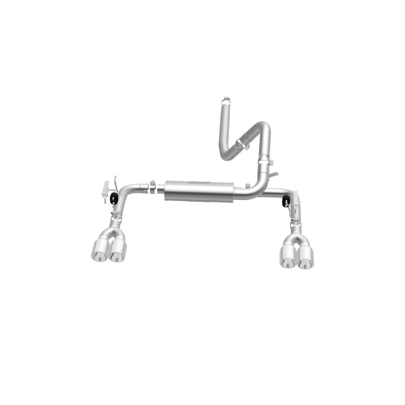 MagnaFlow Street Series Cat-Back Exhaust: 1998 - 2002 GM F - body with Quad Tips