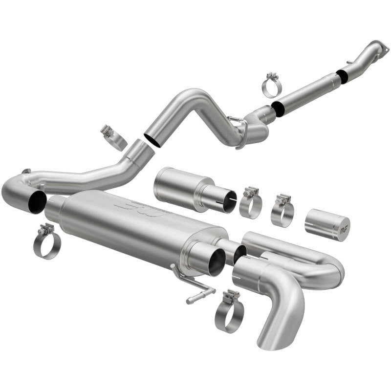 MagnaFlow 2021-2024 Ford Bronco Overland Series Cat-Back Exhaust: Unleash Your Off-Road Beast!