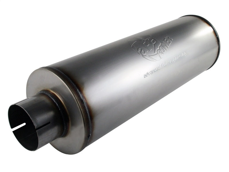 aFe MACHForce XP - Stunning 409 Stainless Steel Exhaust Muffler with 4