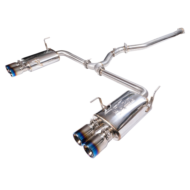 Injen's Stunning 15 - 20 Subaru STI Cat Back Exhaust with Quad Titanium Tips
