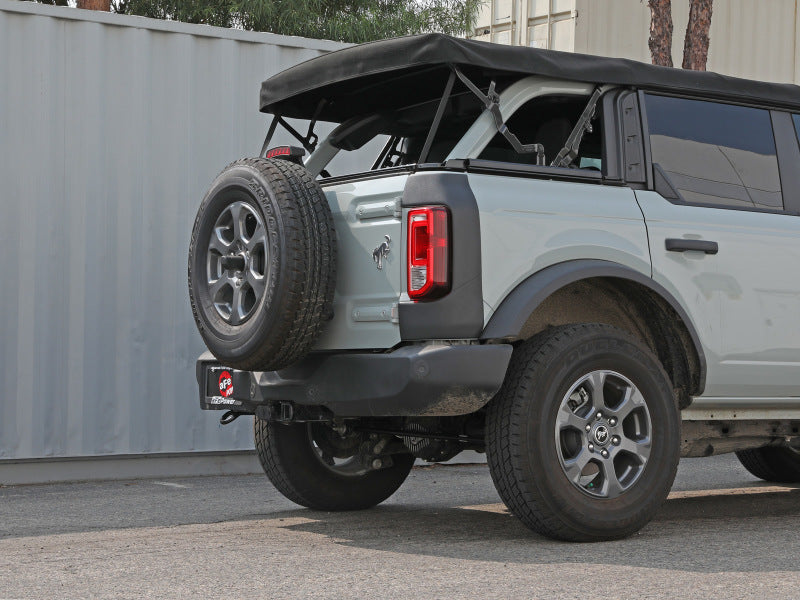 aFe Apollo GT Series 3in 409SS Cat-Back Exhaust for 2021 - 2024 Ford Bronco L4 2.3L/V6 2.7L - Polished