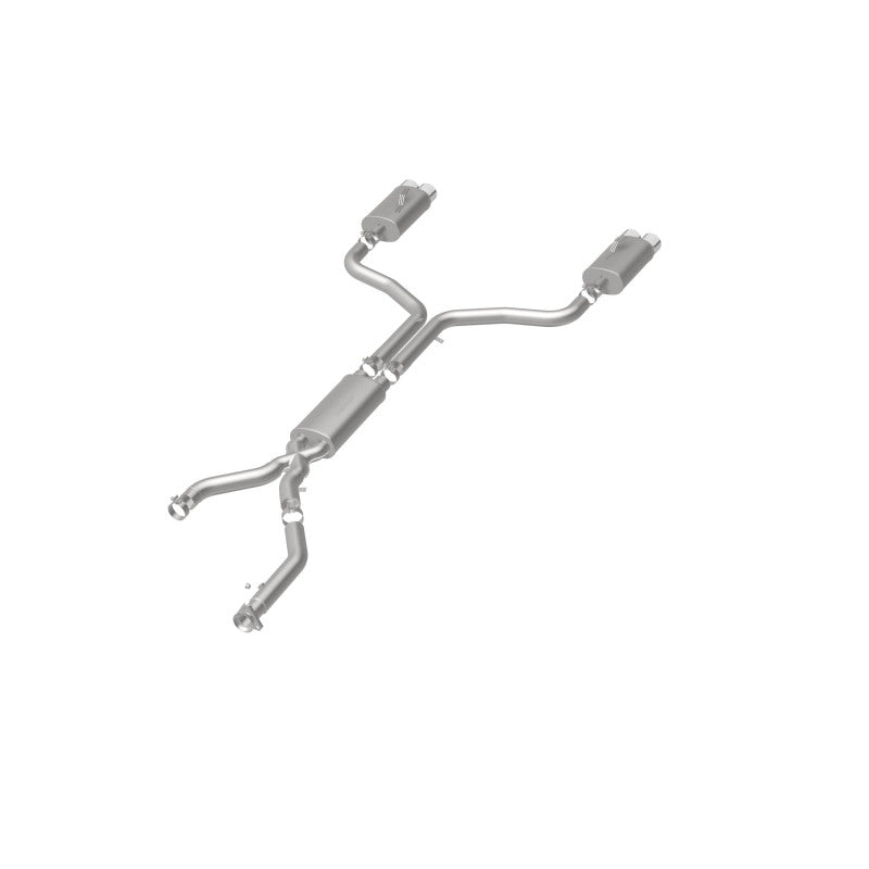 MagnaFlow 1992 - 1996 Chevy Corvette 350 Street Series Cat - Back Performance Exhaust System