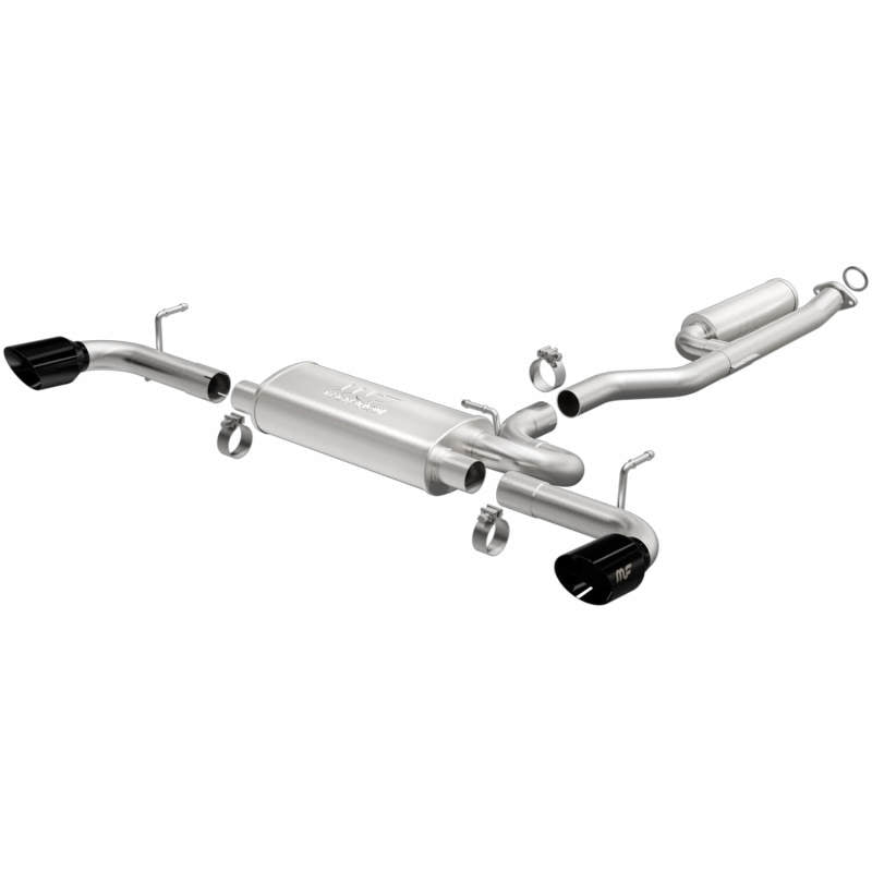 Magnaflow 2019 - 2024 Toyota RAV4 Street Series Cat - Back Performance Exhaust System: Dual Rear Exit in Stunning Black