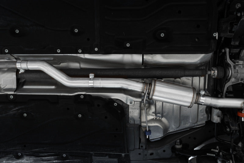 MBRP 2022+ Ford Maverick T304 4in OD Tip Single Side Exit 3in Cat Back Exhaust - Unleash Your Vehicle's Potential!