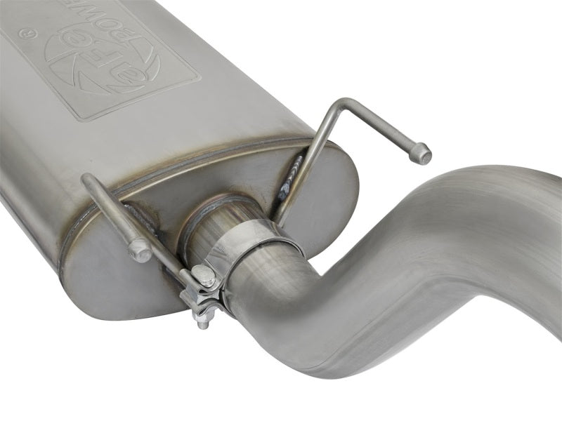 aFe MACHForce XP Cat-Back Stainless Steel Exhaust with Black Tips for 2016-2023 Toyota Tacoma V6-3.5L