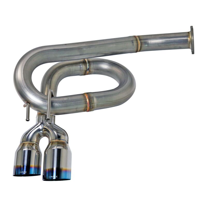 Remark 2022+ Honda Civic Sport Hatchback FL2 Catback Exhaust: Burnt Stainless Steel Tip for Enhanced Performance