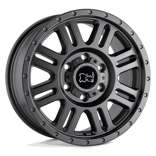 Black Rhino YELLOWSTONE 16X8 Wheels - Matte Gunmetal Perfection!