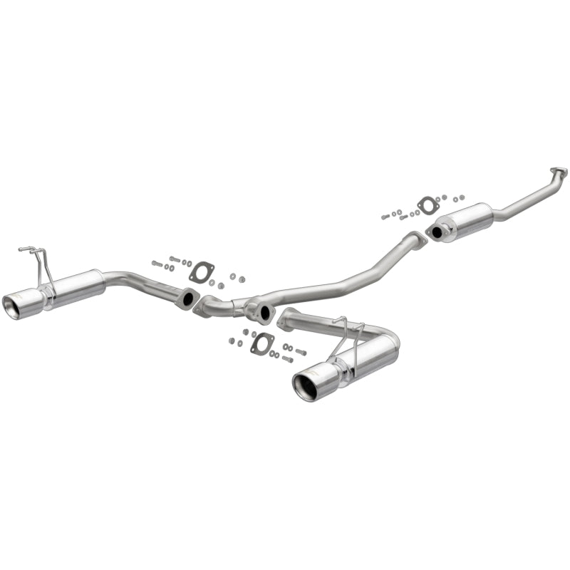 MagnaFlow 2016+ Honda Civic L4 1.5L Street Series Cat-Back Exhaust with Polished Tips - Unleash Your Civic's Power!