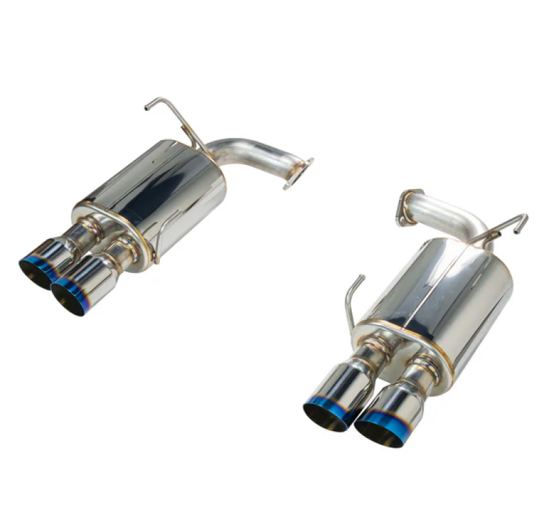 Remark 2022+ Subaru WRX VB Axle Back Exhaust - Stunning Burnt Stainless Steel Single Wall Tip!