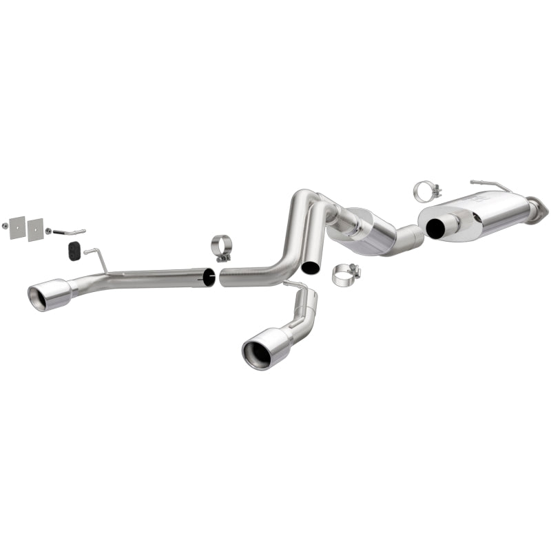 MagnaFlow Cat-Back Exhaust System for 2007 - 2008 GM Hummer H2 with Dual Split Rear Exit