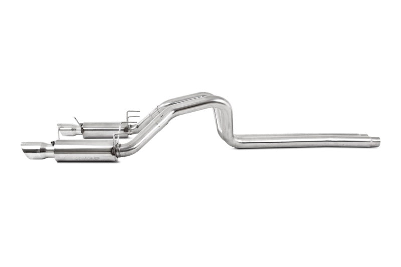 MBRP 11 - 14 Ford Mustang GT 5.0L: Dual Split Rear Race Version T409 3in Cat Back Exhaust System - The Ultimate Performance Upgrade!