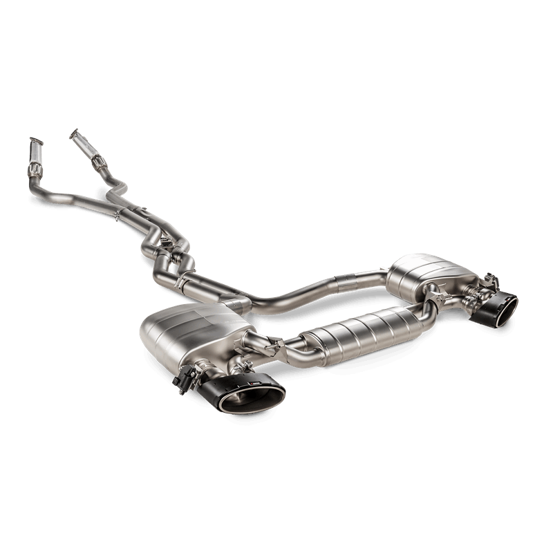 Akrapovic Titanium Evolution Line Cat Back Exhaust for 20 - 22 Audi RS6 Avant (C8) - Must - Have Upgrade!
