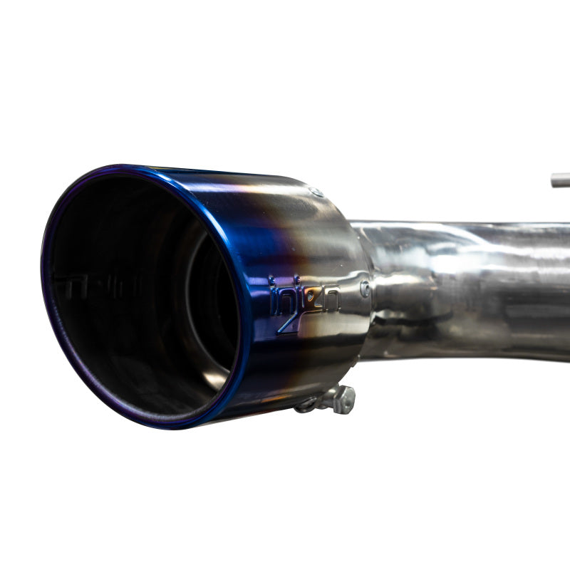 Injen's Stunning 20 - 23 Toyota GR Supra 3.0L Turbo 6cyl SS Cat - Back Exhaust with Burnt Tips