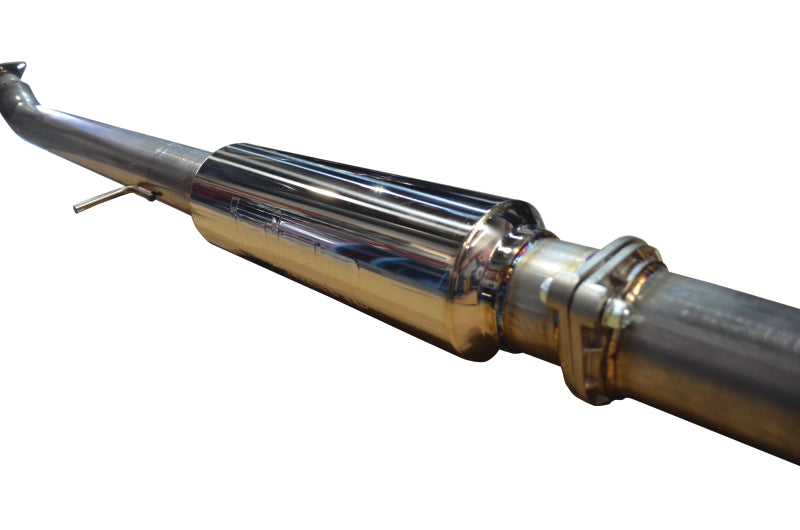 Injen 2016 - 2021 Honda Civic 1.5L Turbo Sedan: 63mm SS Cat - Back Exhaust with Dual Burnt Titanium Tips
