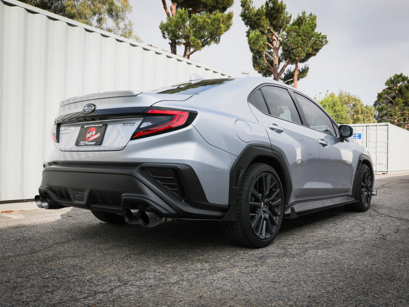 Unleash Your Subaru WRX's Power with aFe POWER Takeda 3in to 2-1/2in 304 SS Cat-Back Exhaust w/ Black Tips