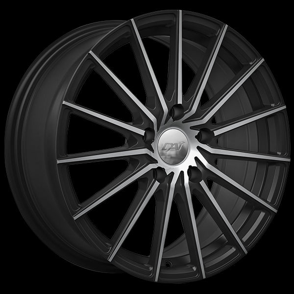 DAI Wheels SPECTER 15x6.5 - Stunning Gloss Black Machined Face Wheels!