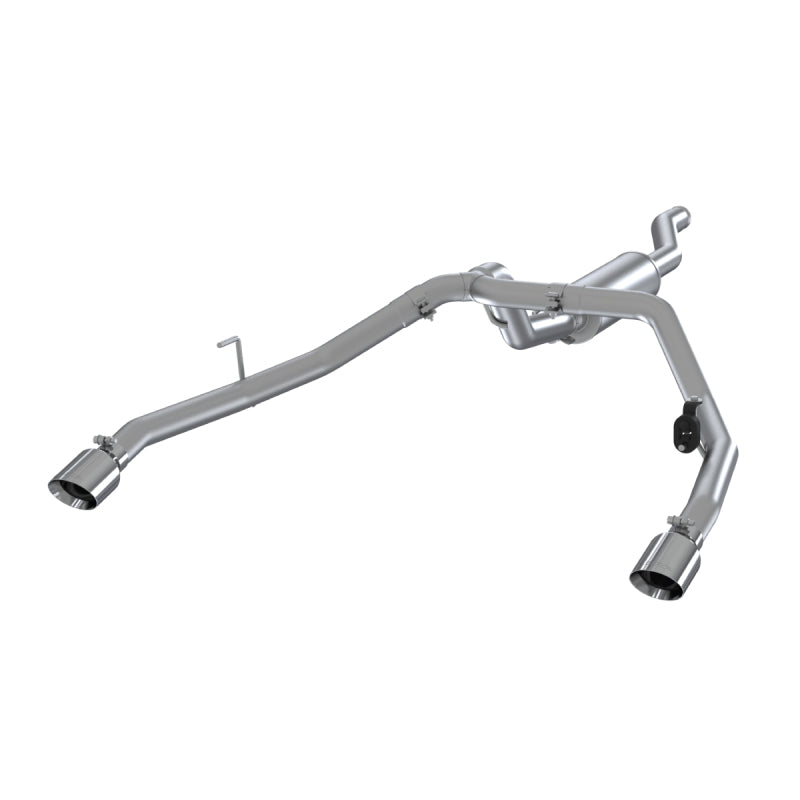 MBRP 2020 - 2024 Jeep Gladiator 3.6L 2.5in Dual Rear Exit Cat Back Exhaust 304 - Unleash Your Ride's Potential