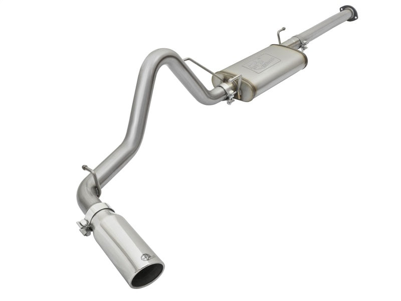 aFe MACH Force XP Cat-Back Stainless Steel Exhaust System with Polished Tip - Boost Your 2005 - 2012 Toyota Tacoma L4 - 2.7L!