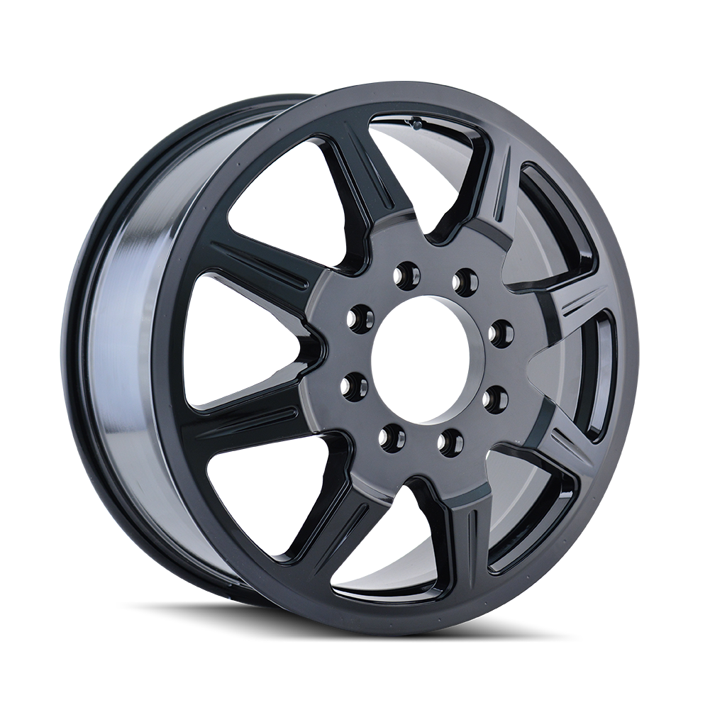 MAYHEM MONSTIR 17x6.5 8x165.1 ET134 130.18 Gloss Black Milled - The Ultimate Wheel Upgrade
