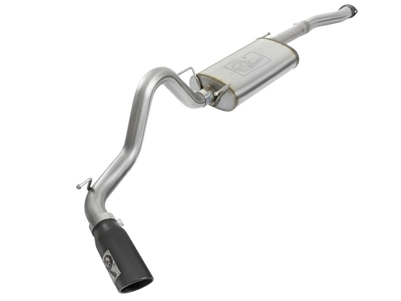 aFe MACHForce XP Cat-Back Stainless Steel Exhaust with Black Tips for 2016-2023 Toyota Tacoma V6-3.5L