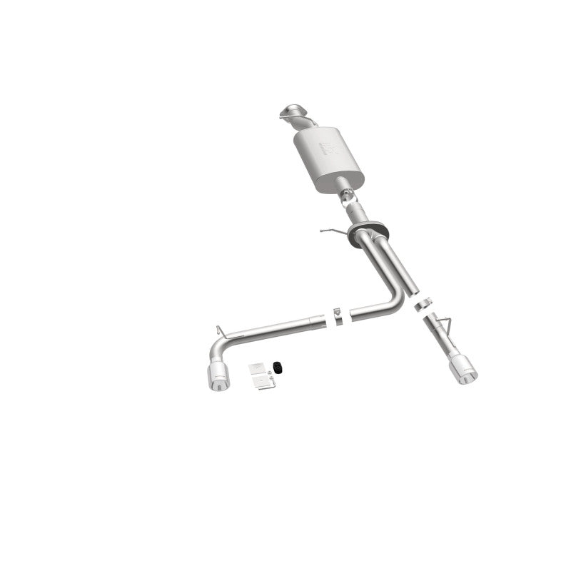 MagnaFlow Cat-Back Exhaust System for 2007 - 2008 GM Hummer H2 with Dual Split Rear Exit