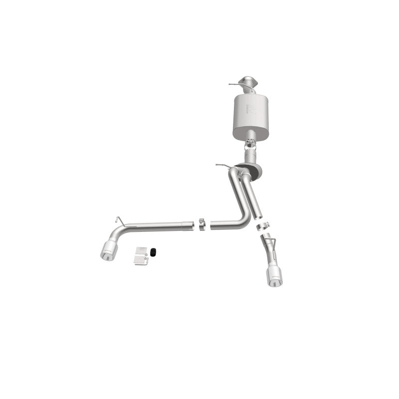 MagnaFlow Cat-Back Exhaust System for 2007 - 2008 GM Hummer H2 with Dual Split Rear Exit