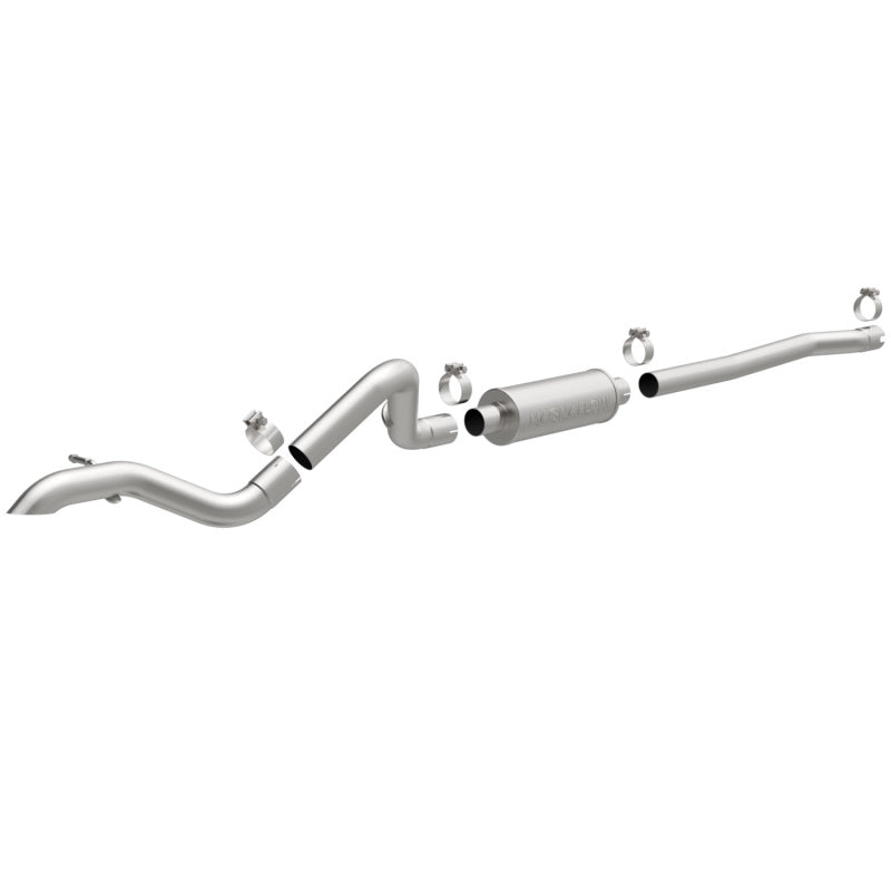 Magnaflow Rock Crawler Cat-Back Exhaust for 2012 - 2018 Jeep Wrangler JK V6 3.6L 4dr: Unleash Off - Road Power!