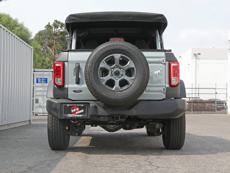 aFe Apollo GT Series 3in 409SS Cat-Back Exhaust for 2021 - 2024 Ford Bronco L4 2.3L/V6 2.7L - Polished