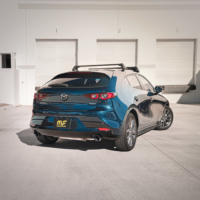 MagnaFlow 2019 - 2024 Mazda 3 2.5L 2.5in Pipe Dia Street Series Cat - Back Exhaust: Unleash Your Ride's Potential!
