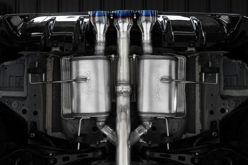 MBRP 2024+ Acura Integra Type-R: T304 SS 3in Cat-Back Triple Center Outlet Exhaust with Burnt Tips - Unleash Your Ride's Power!