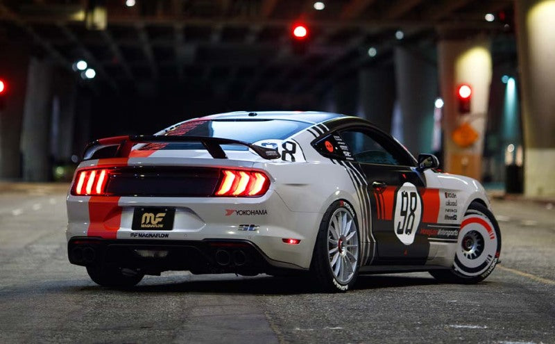 MagnaFlow 2015 - 2023 Dodge Charger & Challenger 409 SS Polished 3in Quad Tips Cat - Back Exhaust